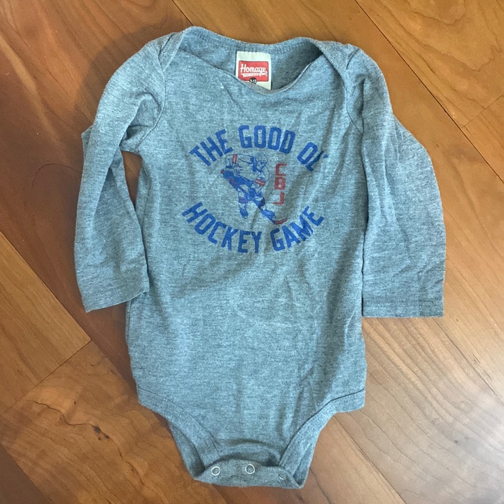 Homage Hockey Onesie